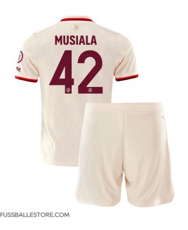 Günstige Bayern Munich Jamal Musiala #42 3rd trikot Kinder 2024-25 Kurzarm (+ Kurze Hosen)